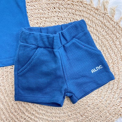 Conj. Camiseta Forest e Bermuda - Azul Marinho Conj. Camiseta Forest e Bermuda - Azul Marinho